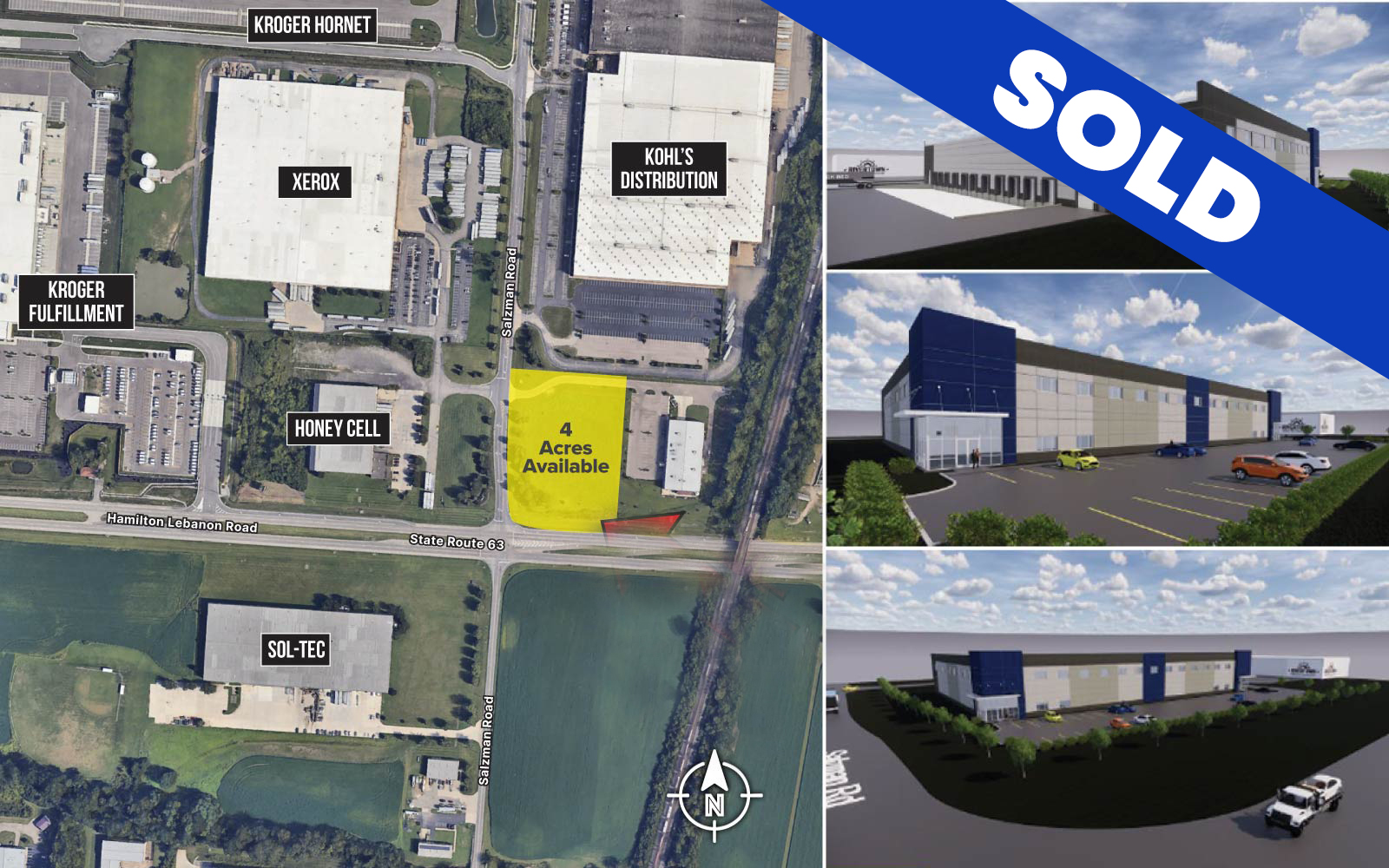 Stolz Industrial Park area map