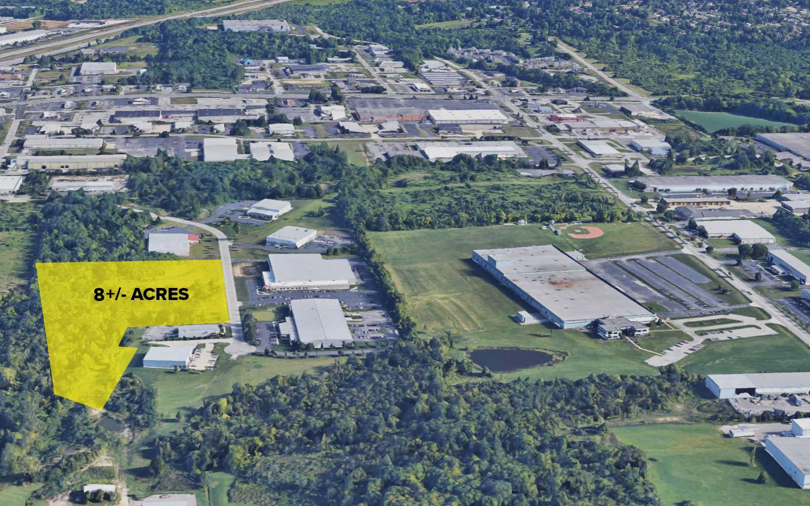 Stolz Industrial Park area map
