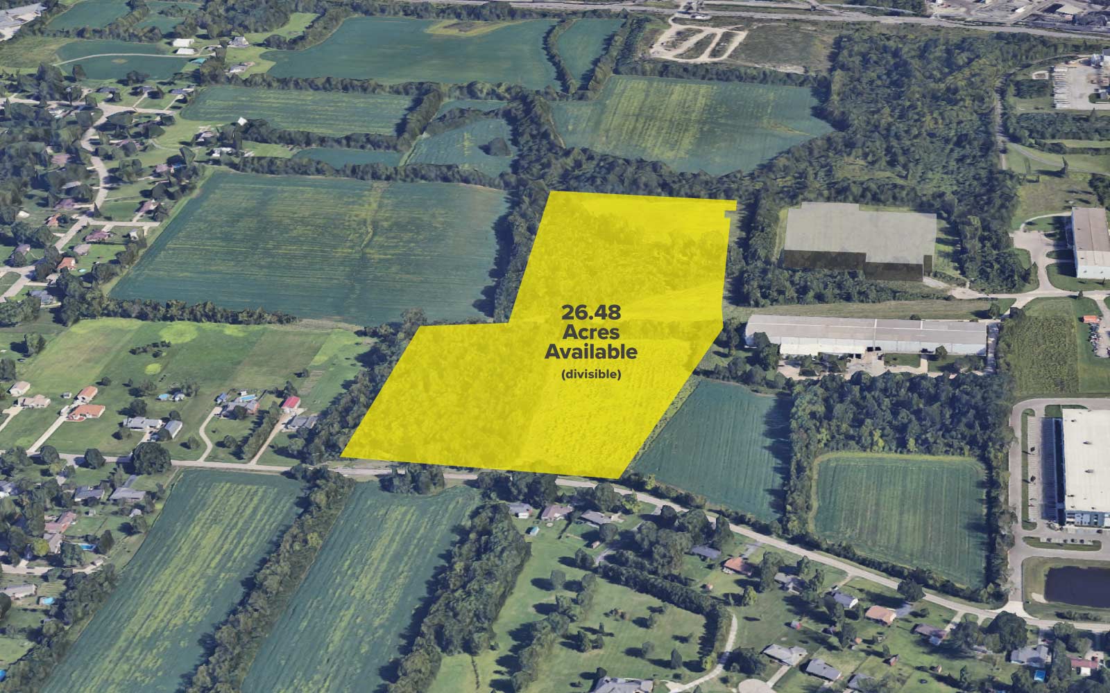 Map of land for sale at Made Industrial Park