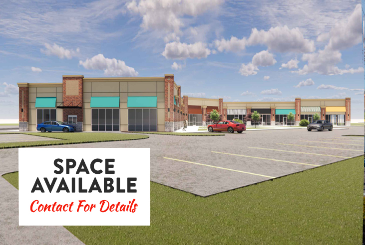 Photo of proposed Orton Plaza retail center